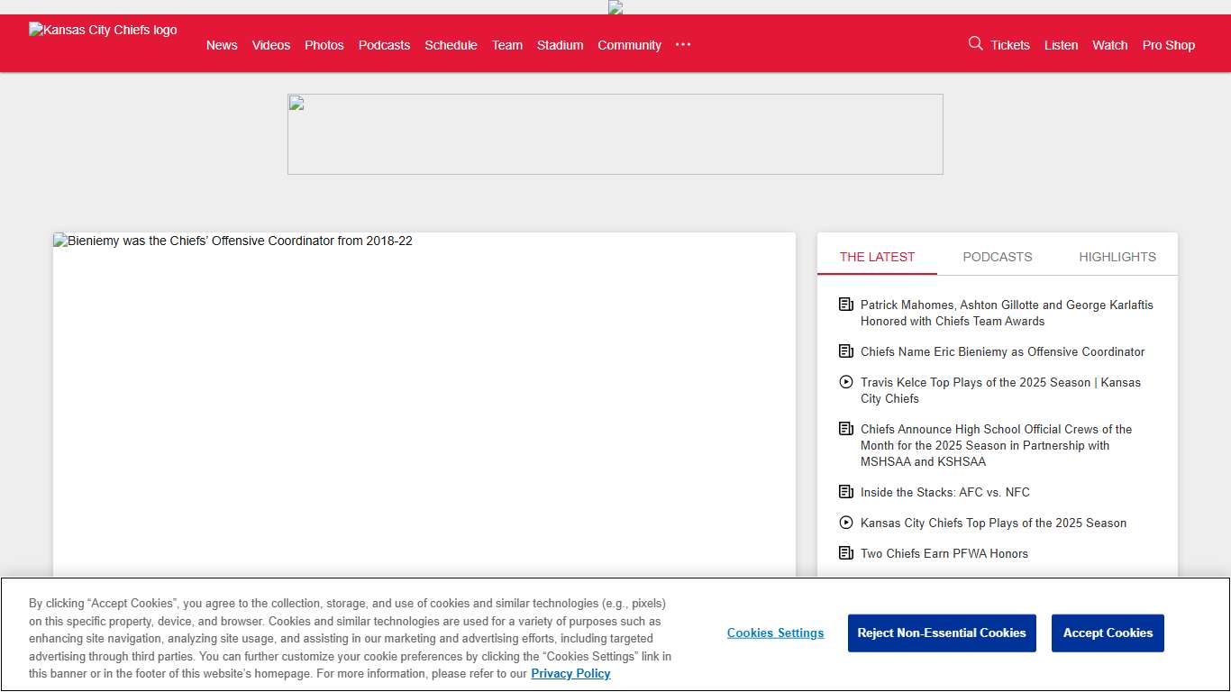 Kansas City Chiefs Home Chiefs.com
