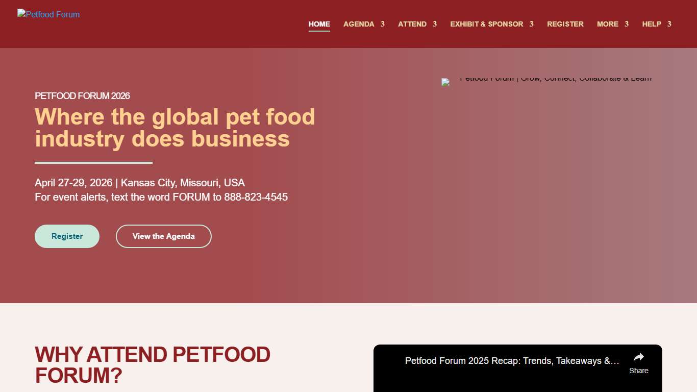 Home - Petfood Forum